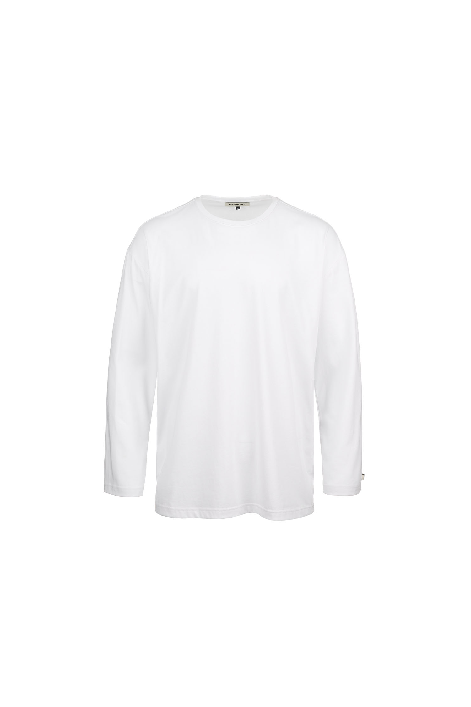 MAN 루즈핏 롱 슬리브 티셔츠 [WHITE]
